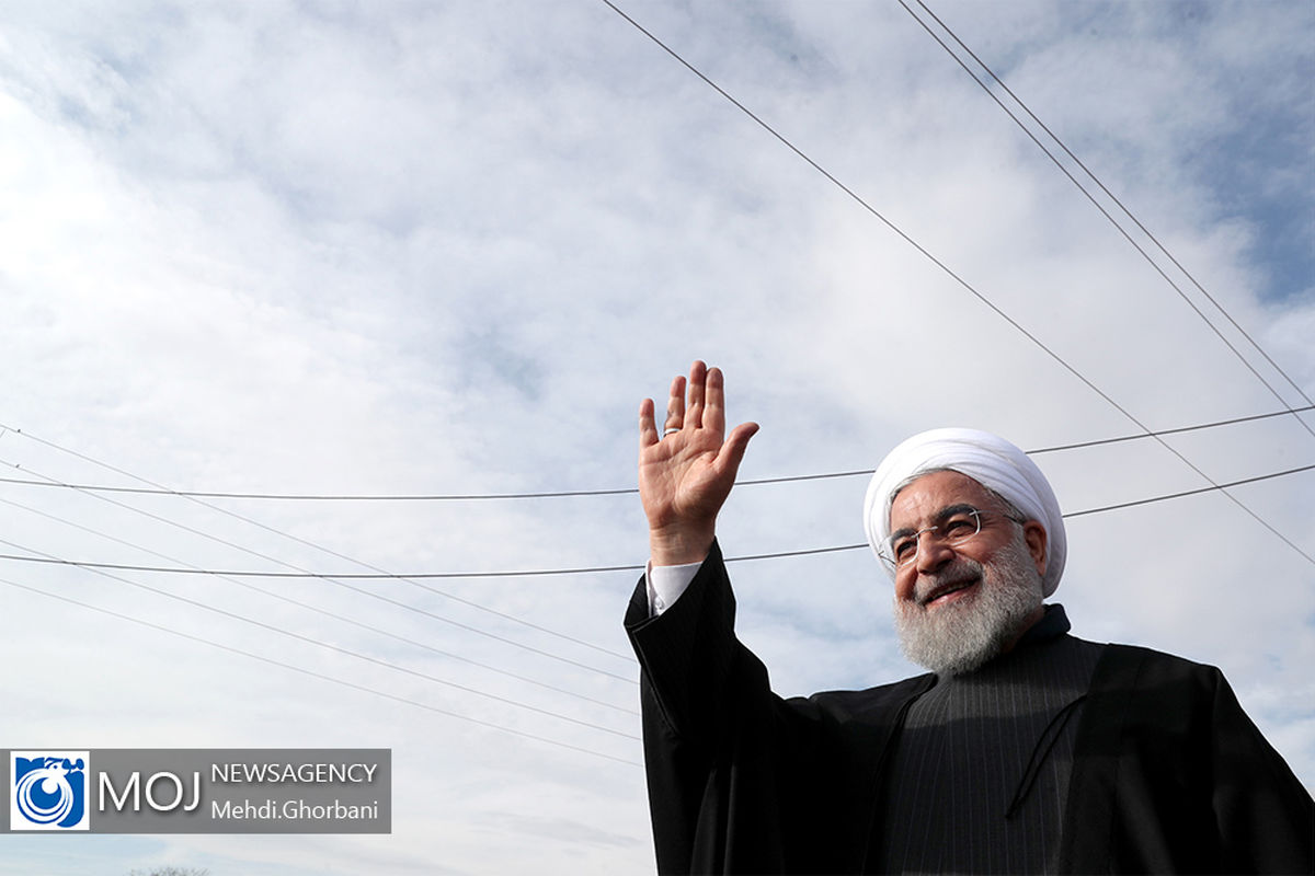 سفر حسن روحانی رییس جمهوری به استان آذربایجان شرقی