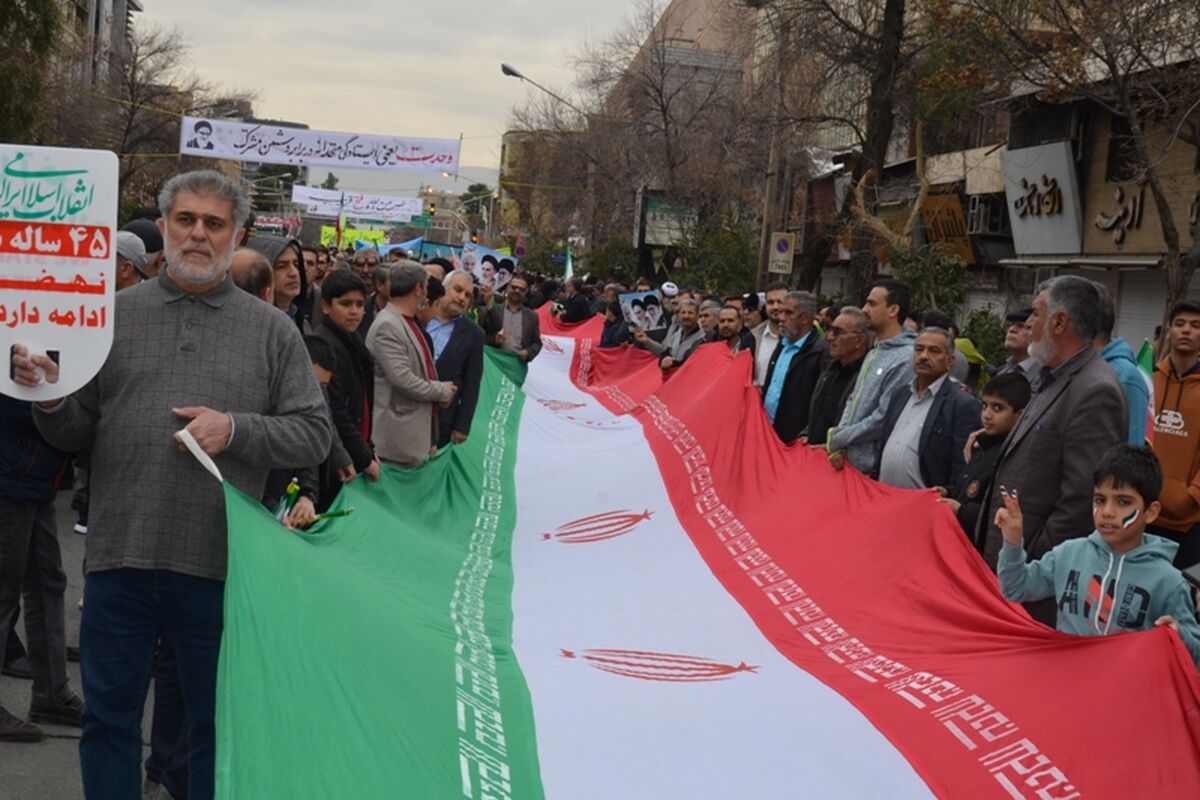 راهپیمایی ۲۲ بهمن+شیراز 