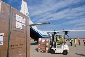 دومین محموله کمک‌های اهدایی اتریش تحویل هلال احمر داده شد