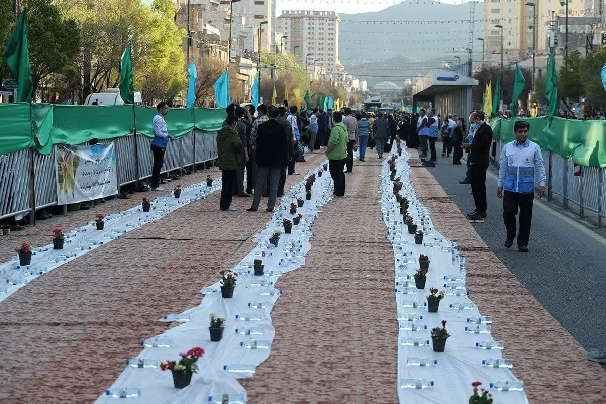 سفره افطار