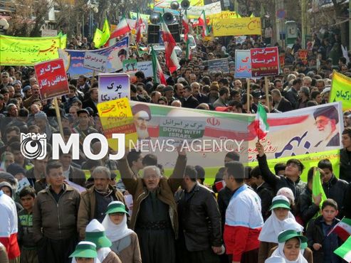 مسیرهای راهپیمایی 22بهمن در استان کردستان اعلام شد