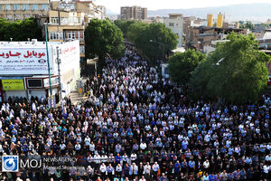 اقامه نماز عید سعید فطر در تبریز