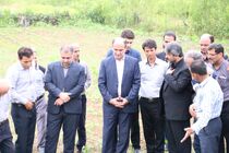 کمبود آب زراعی روستاییان آستانه برطرف شد 