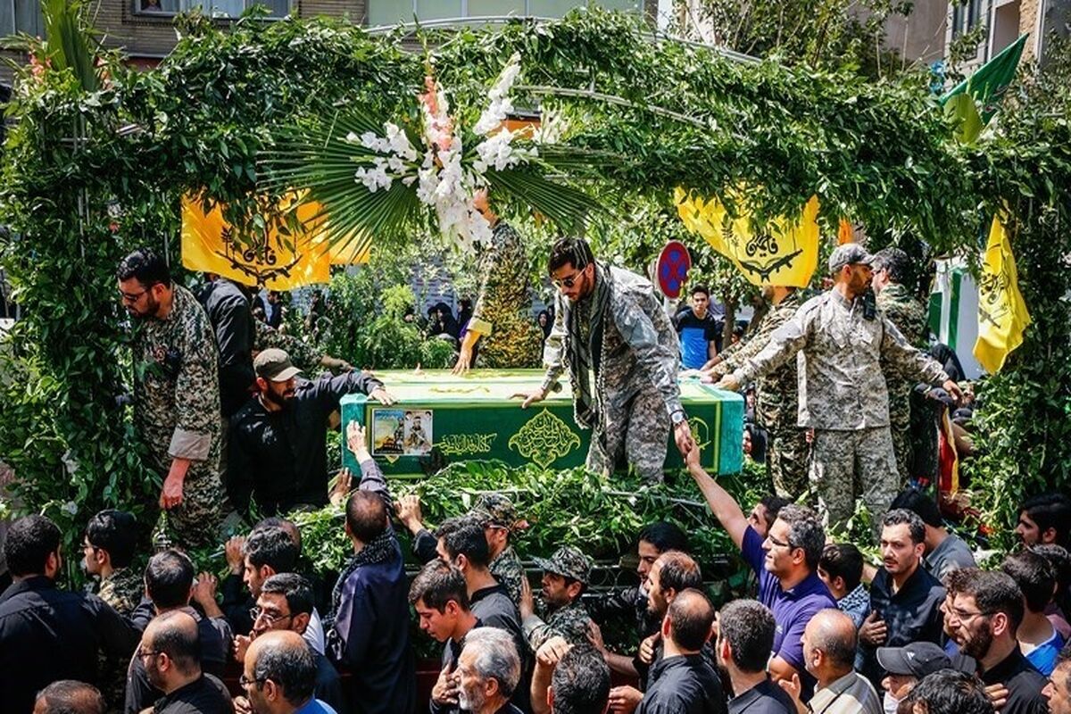 تشییع شهدا