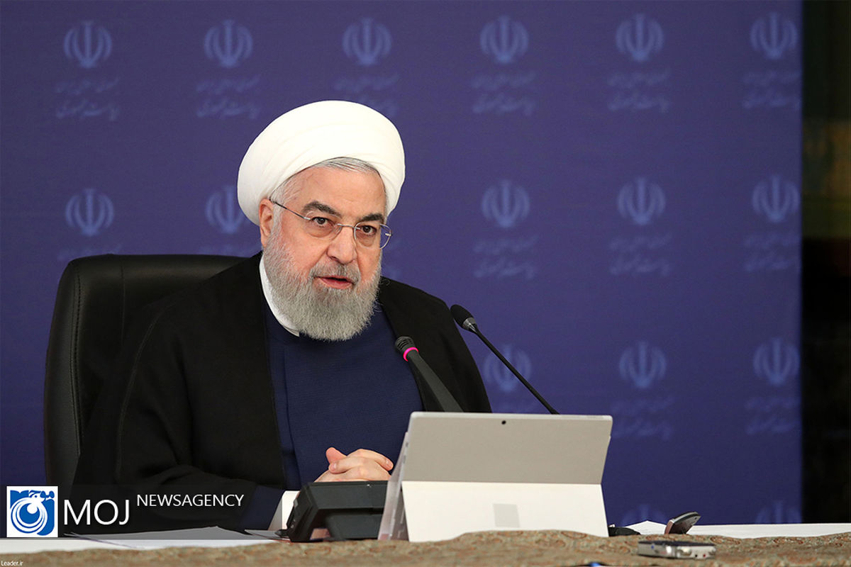 جلسه ستاد ملی مدیریت کرونا در محضر مقام معظم رهبری/ رئیس جمهور