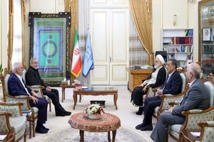 رئیس جمهور با رئیس قوه قضائیه در سال نو دیدار کرد