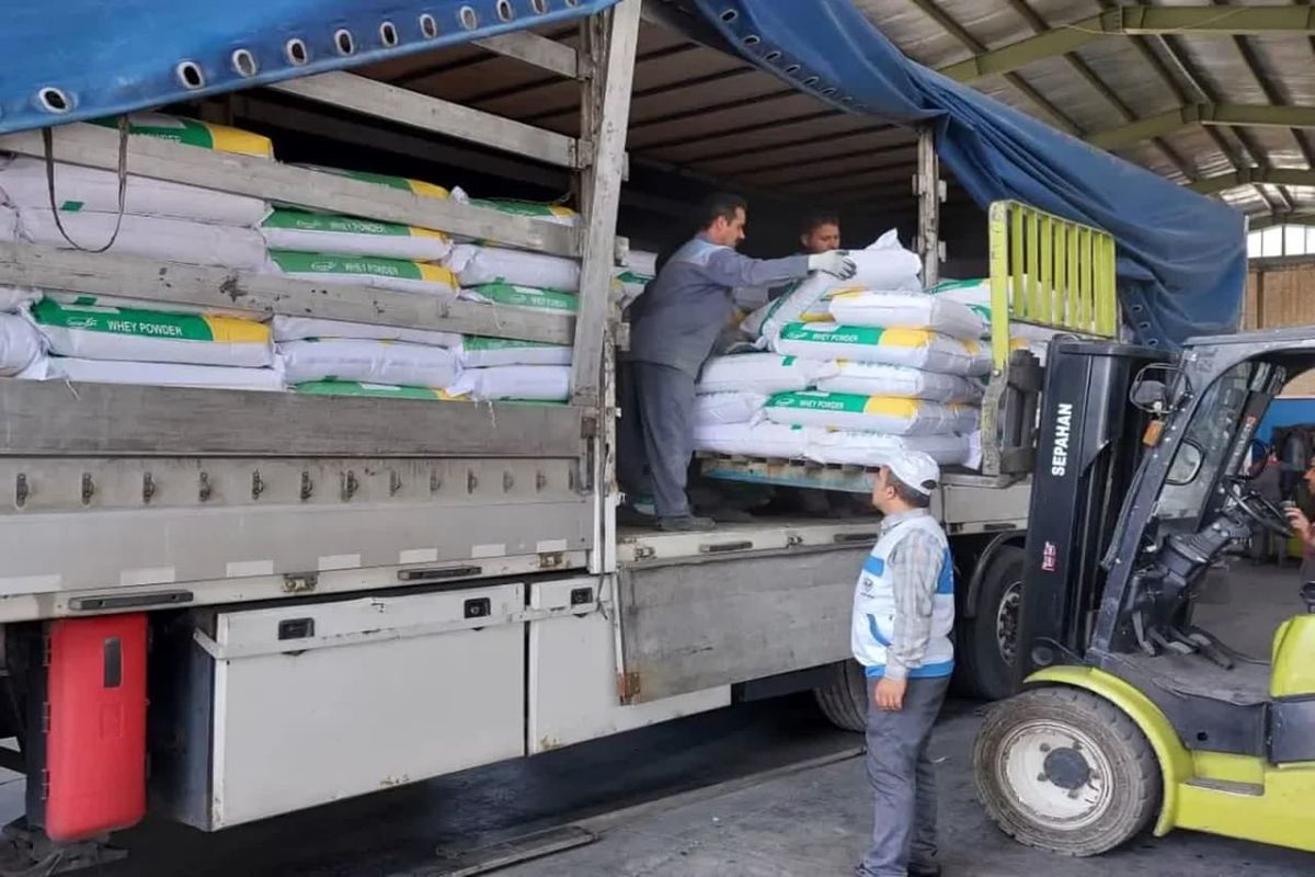 صادرات آب پنیر