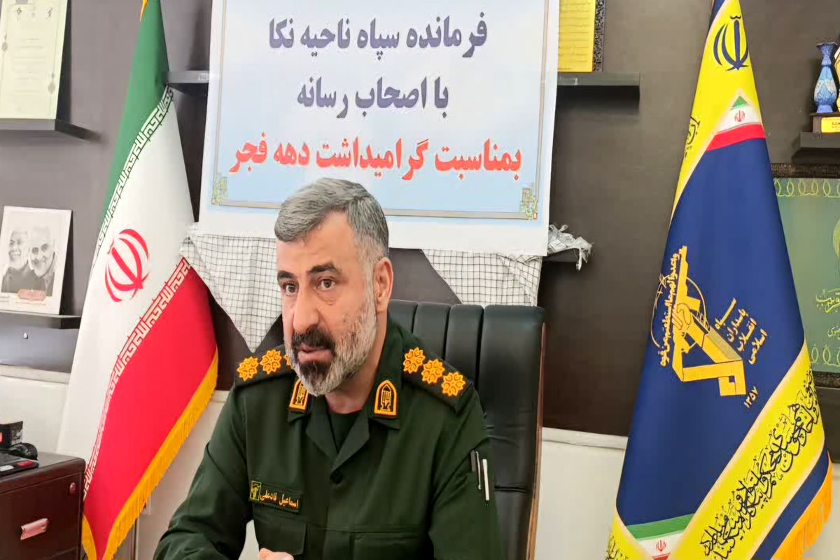 فرمانده سپاه نکا: