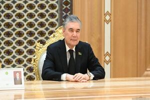 ورود رهبر ملی ترکمنستان به تهران 