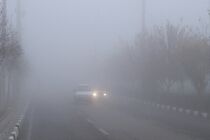 مه‌گرفتگی  در محورهای مهم چهارمحال و بختیاری
