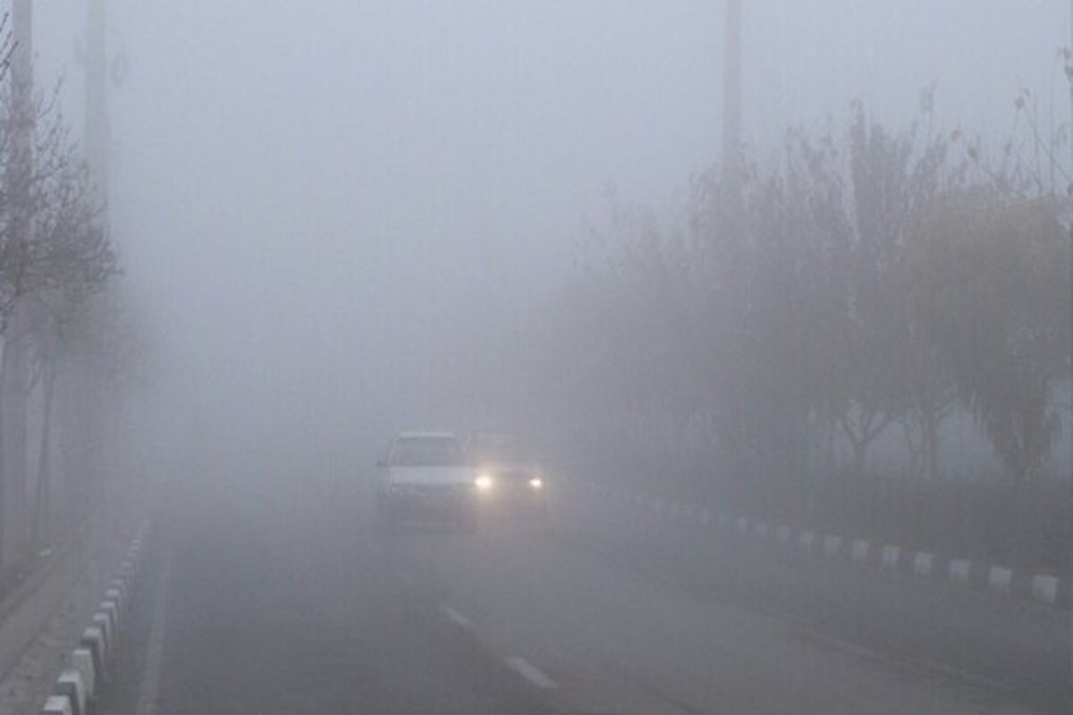 مه گرفتگی در خوزستان 