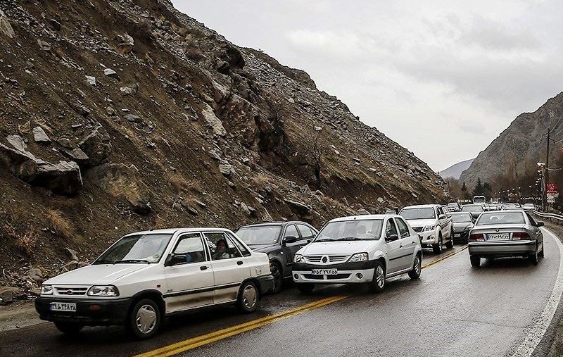 وضعیت ترافیکی جادههای کشور در 26 خرداد اعلام شد