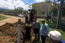 پیشرفت 25 درصدی پروژه فاضلاب نهضت مسکن ملی گرمی  