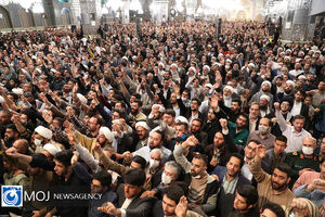 سخنرانی رهبر انقلاب در اجتماع زائران و مجاوران حرم رضوی