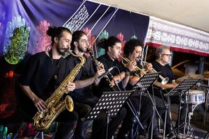 در سومین روز «خیمه هنر» از شَروه‌خوانی تا نقاشی قهوه‌خانه‌ای برگزار شد