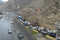 ترافیک سنگین وسایل نقلیه در برخی از محورهای مواصلاتی کشور