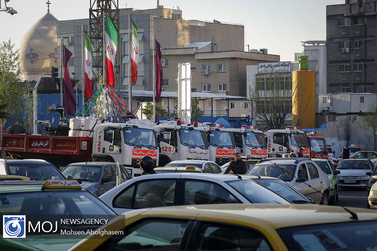 رزمایش پدافند زیستی مقابله با شیوع ویروس کرونا