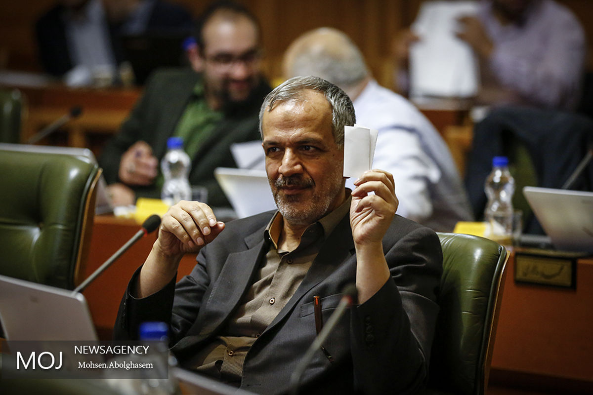 جلسه شورای شهر تهران احمد مسجد جامعی