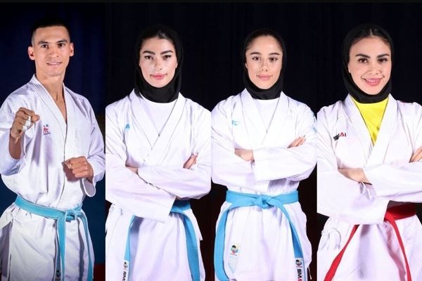 سه نماینده ایران در فینال کاراته قهرمانی آسیا مشخص شدند