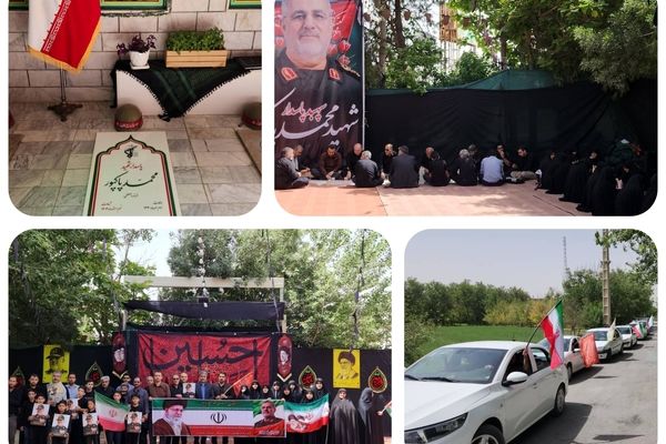کاروان خودرویی خانواده بانک مسکن استان مرکزی با شهدای جنگ تحمیلی سوم تجدید میثاق کرد