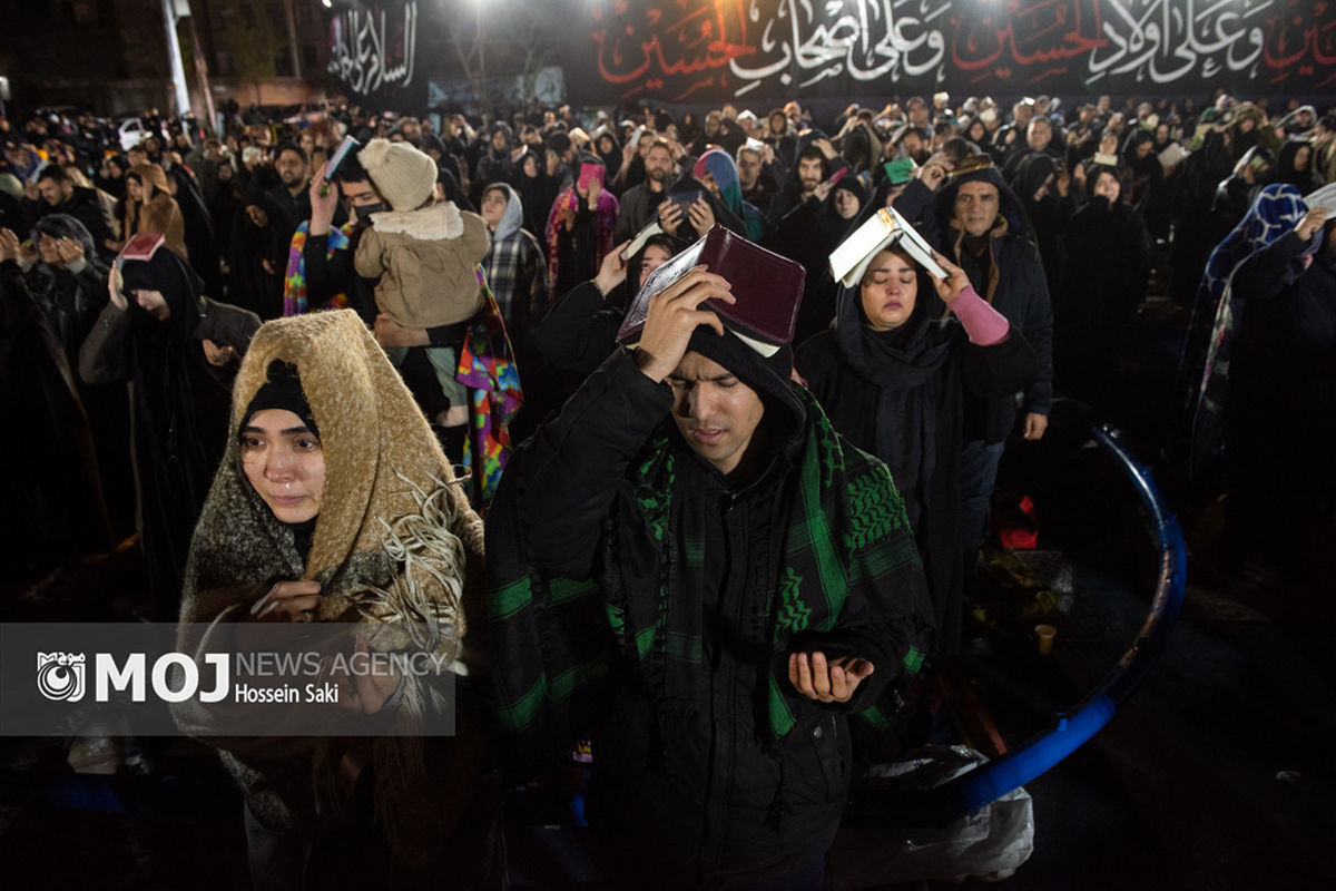 احیای شب بیست‌ویکم در هیئت ریحان الحسین ع