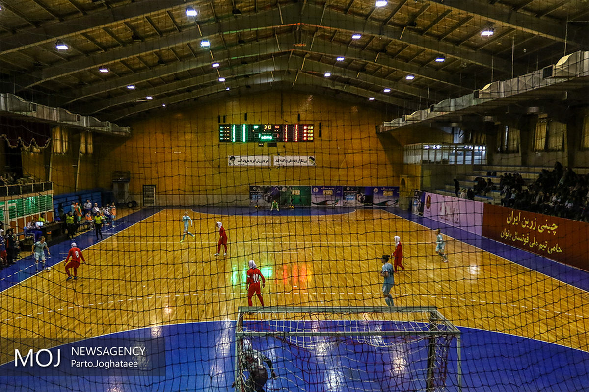 دیدار دوستانه تیم های ملی فوتسال بانوان ایران و روسیه