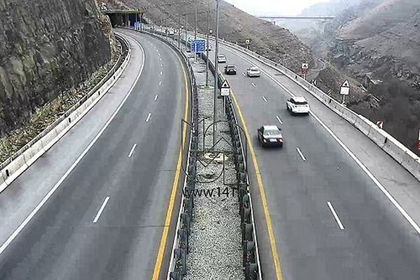 تردد وسایل نقلیه در محورهای شمالی کشور روان است