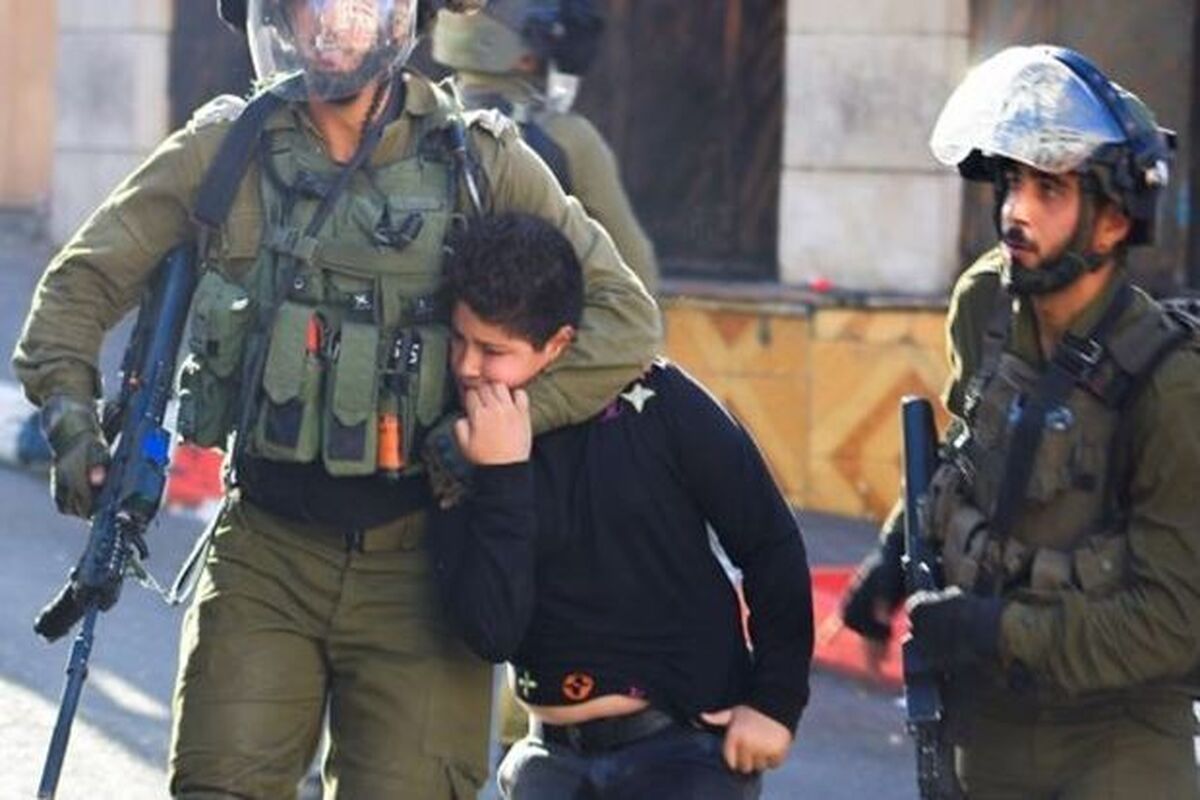 بازداشت کودک فلسطینی
