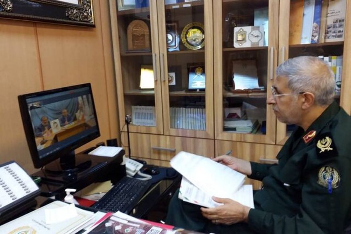 محمدرضا گودرزی رئیس سازمان بازنشستگان نیروهای مسلح