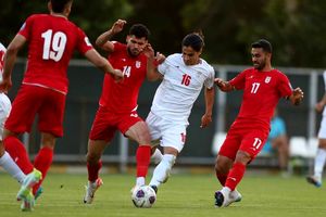 تمرینات تیم ملی فوتبال کشورمان عصر امروز برگزار شد