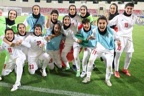 کنفدراسیون فوتبال آسیا از دختران فوتبال ایران گزارش داد