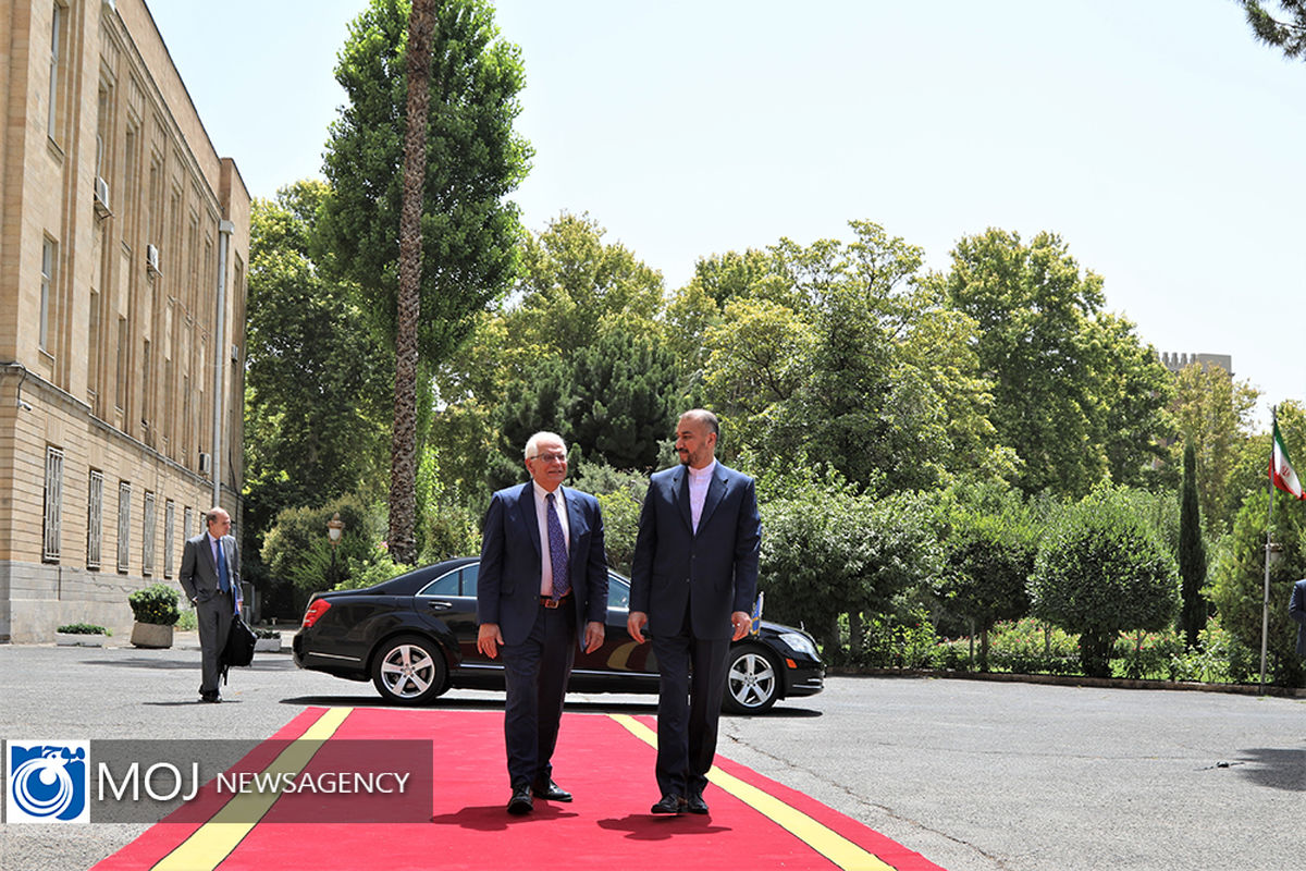 دیدار نماینده عالی سیاست خارجی اتحادیه اروپایی با وزیر امور خارجه