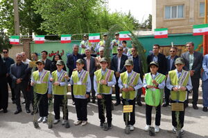 دانش آموزان استان فارس در پویش «کاشت نهال امید» دست بکار شدند
