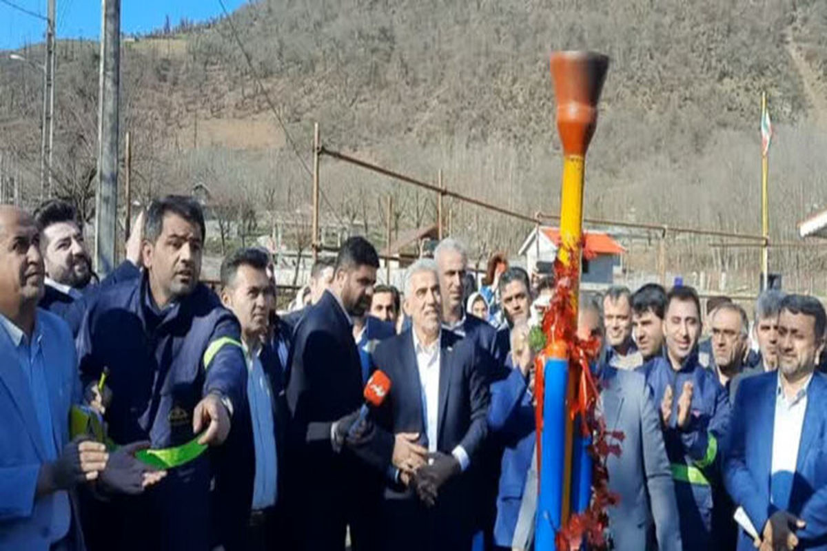گازرسانی به ۲۲ روستای گیلان همزمان با دهه فجر