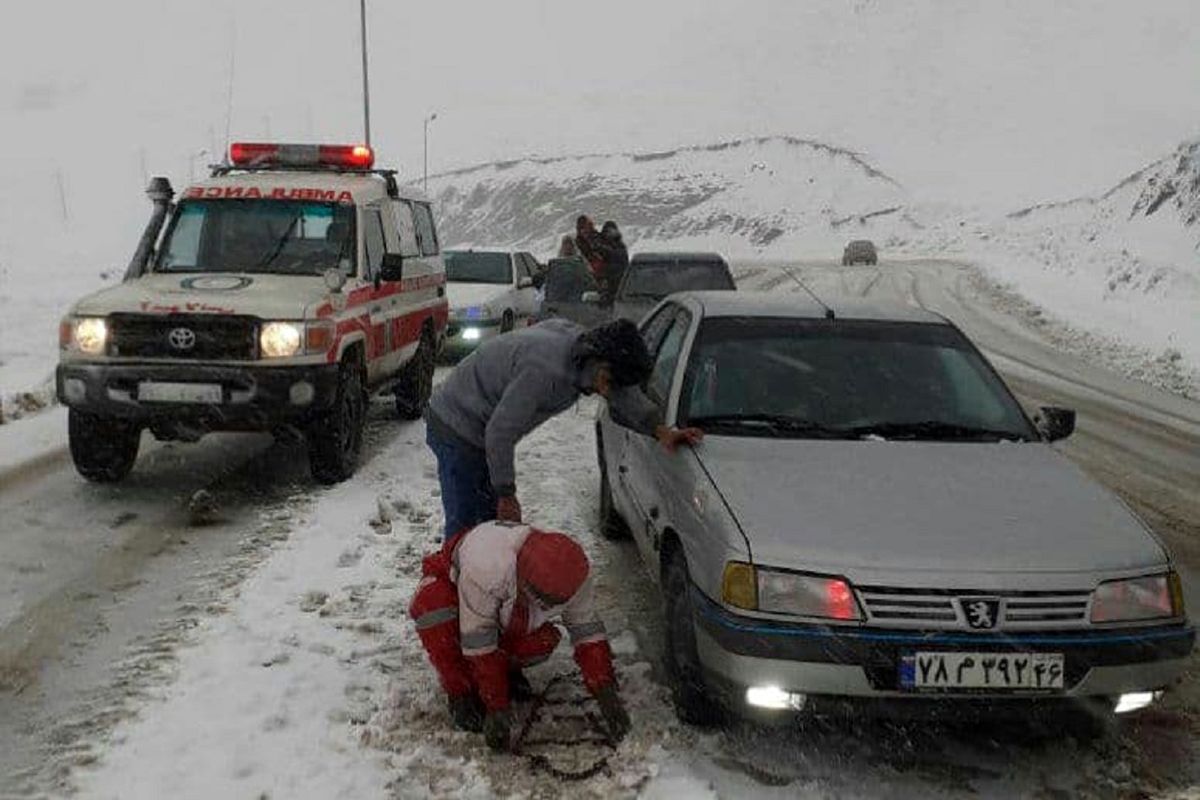امدادرسانی هلال احمر اردبیل