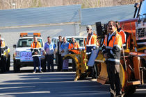 استقرار اکیپ های راهداری در محورهای مواصلاتی استان اردبیل