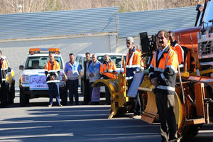 استقرار اکیپ های راهداری در محورهای مواصلاتی استان اردبیل