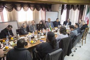 گزارش دیدار اعضای شورای سیاستگذاری جشنواره با احمد مسجدجامعی
