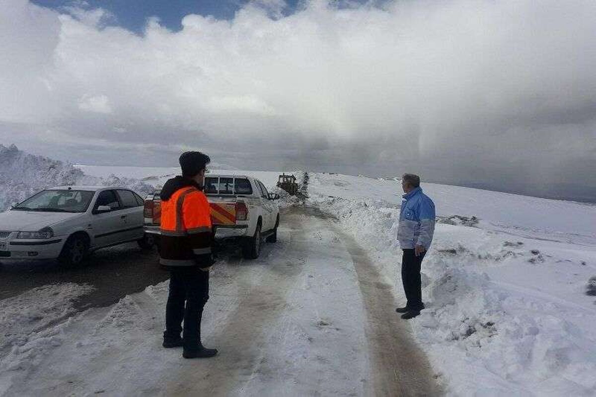 جاده برفی