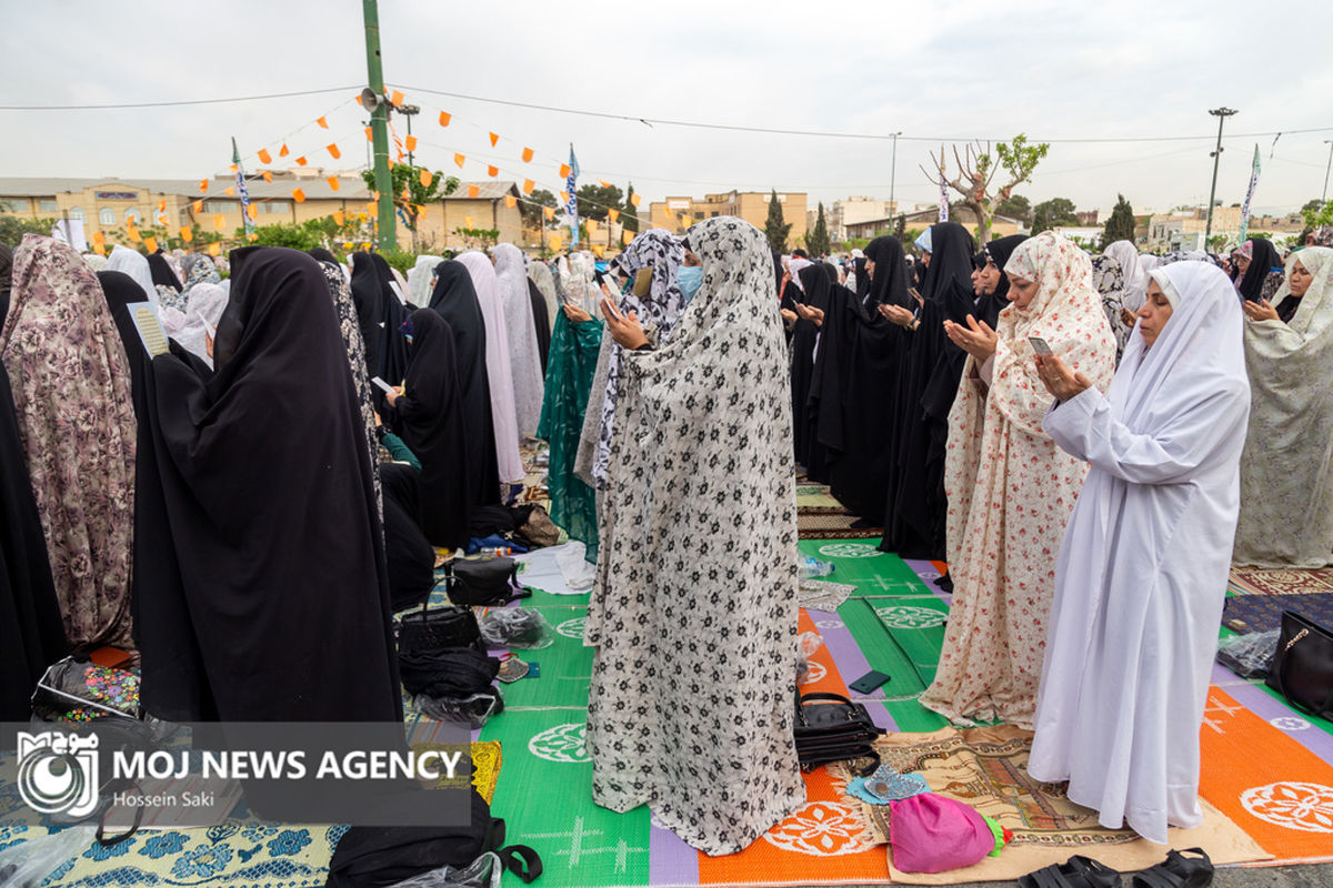 اقامه نماز عید سعید فطر در حرم حضرت عبدالعظیم (ع)