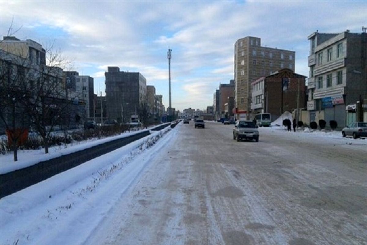 یخبندان معابر لرستان