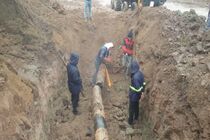وصل گاز هشت روستای منطقه پیرکوه شهرستان سیاهکل 