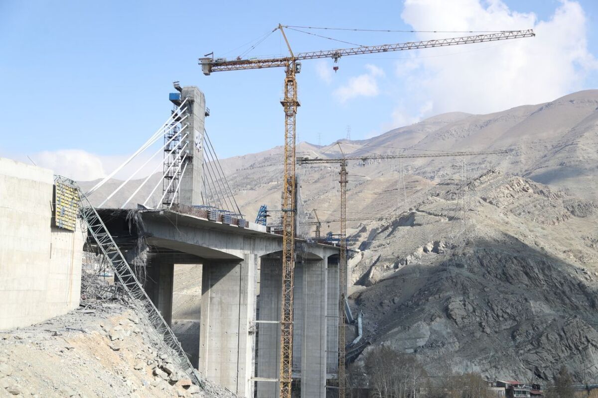 بازسازی پل B۱ کرج