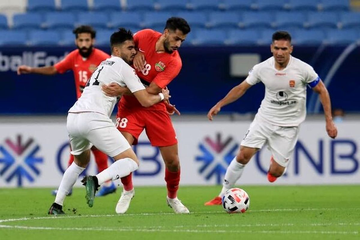 بازی الاهلی امارات و شهر خودرو