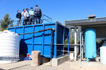 نصب و راه اندازی 2 دستگاه پکیج تصفیه فاضلاب بهداشتی در انبار نفت شهید زین الدین قم