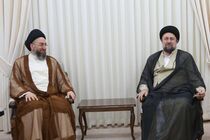 عمار حکیم پس از ورود به تهران با سید حسن خمینی دیدار کرد