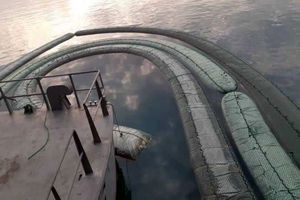 کشف مشک بزرگ 100 هزار لیتری سوخت قاچاق در سواحل بندرعباس