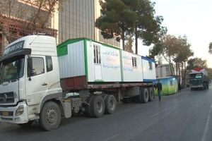 یک هزار کانکس آماده ارسال به مناطق زلزله غرب کشور است 