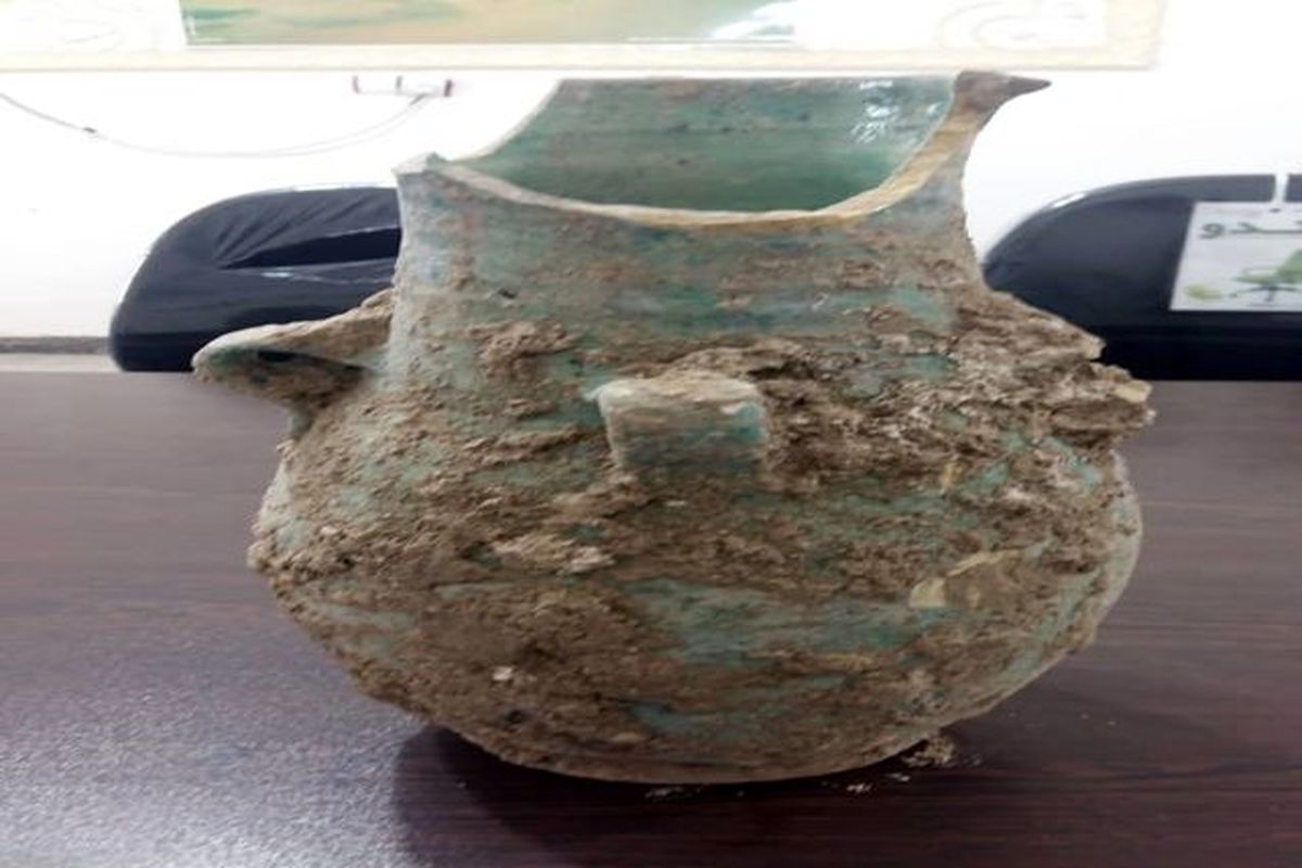 کشف کوزه تاریخی در رامهرمز