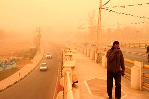 میهمان ناخوانده آذربایجان غربی/ توده گردو خاک به سمت آذربایجان در حرکت است